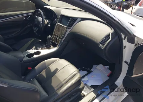 2018 Infiniti Q60 2.0T Pure z USA, uszkodzony, nr VIN JN1CV7EKXJM200656